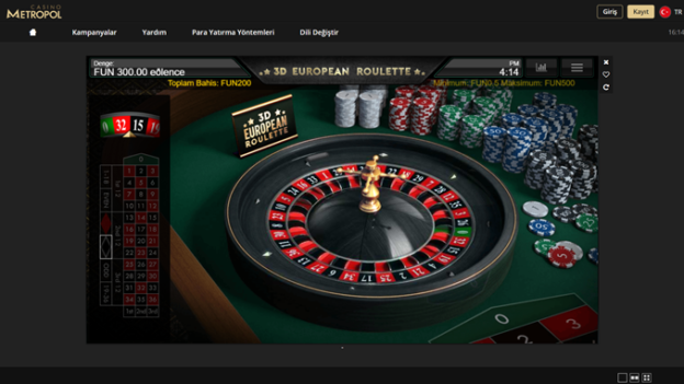 Casinometropol Rulet Oynama Adımları